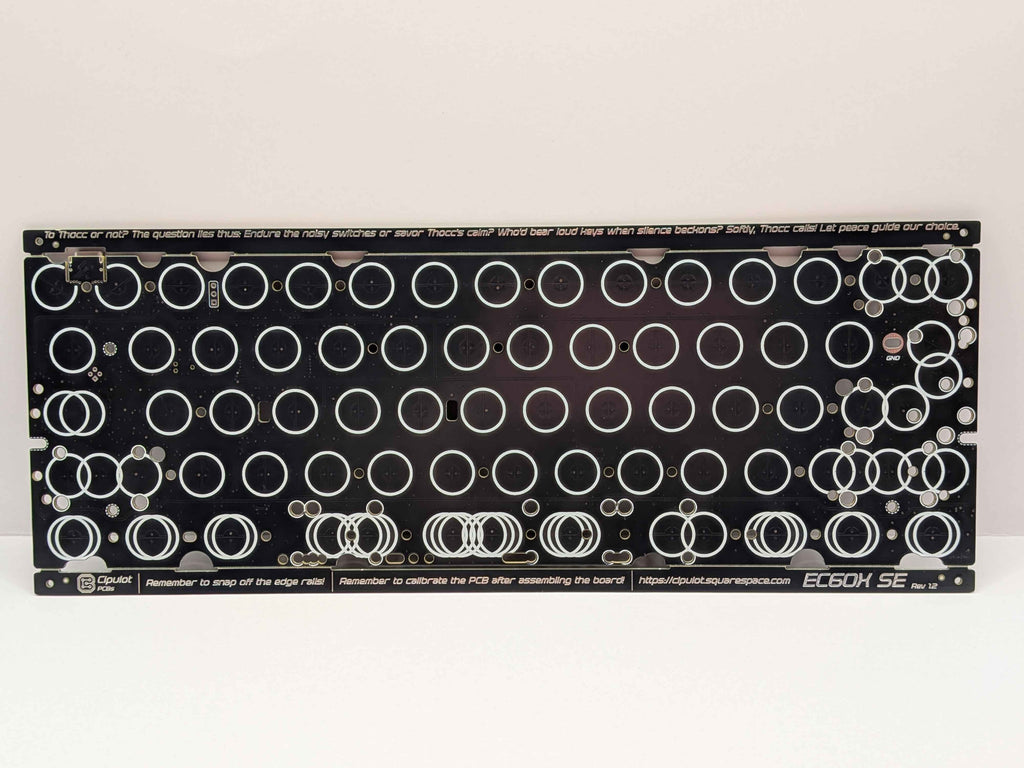 【未使用】Cipulot EC60X SE Cipulot EC 60X-SE PCBs and Bundles Keebz N Cables