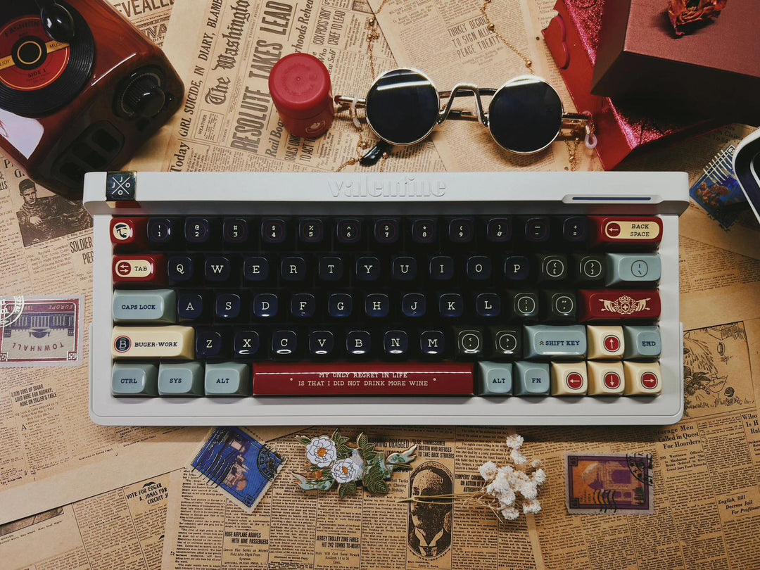 WINMIX - Keycaps - GSA x Buger Work Comrade Keycaps - Keebz N Cables
