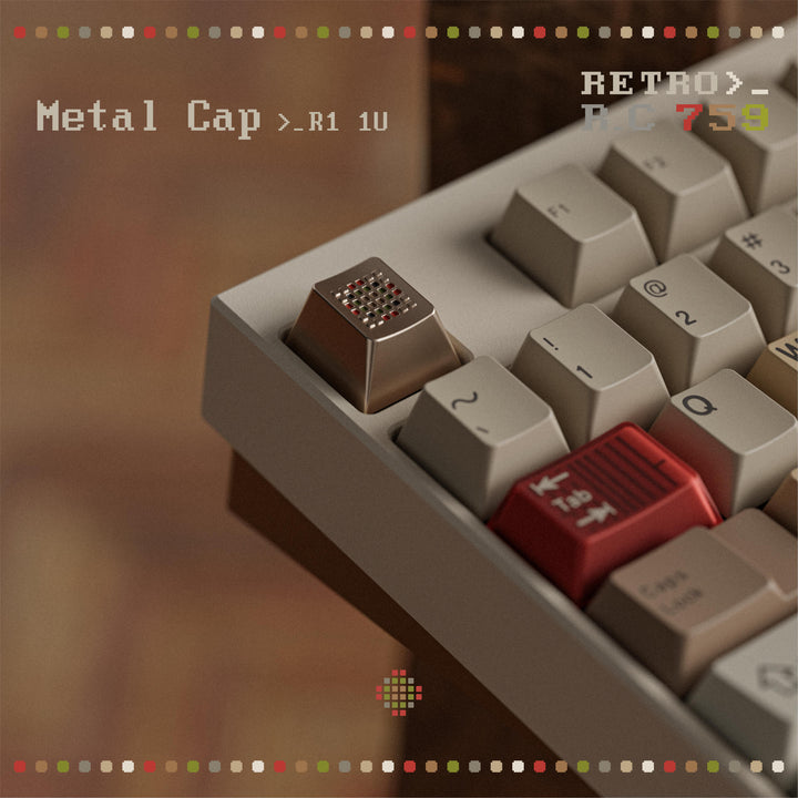 [예약주문] Keykobo KKB 레트로 혼합 조명 키캡