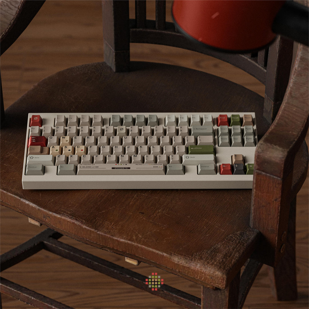 [예약주문] Keykobo KKB 레트로 혼합 조명 키캡