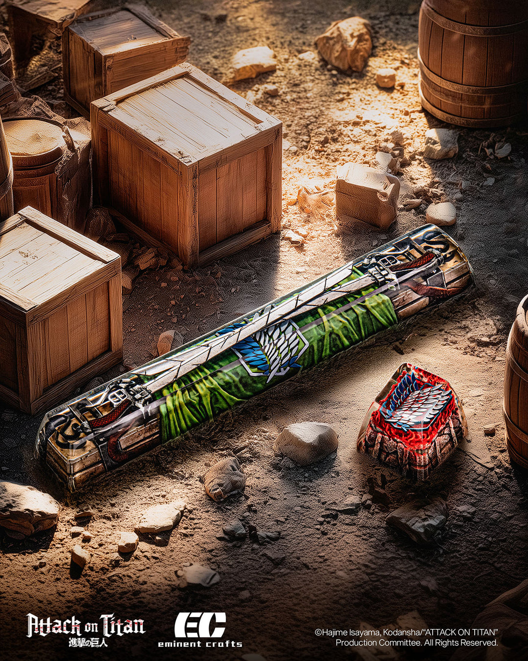 [Pre-Order] Dwarf Factory Artisan Keycap - Attack on Titan Collab