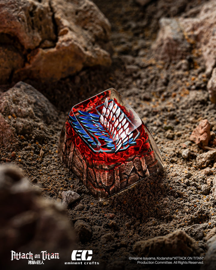 [Pre-Order] Dwarf Factory Artisan Keycap - Attack on Titan Collab