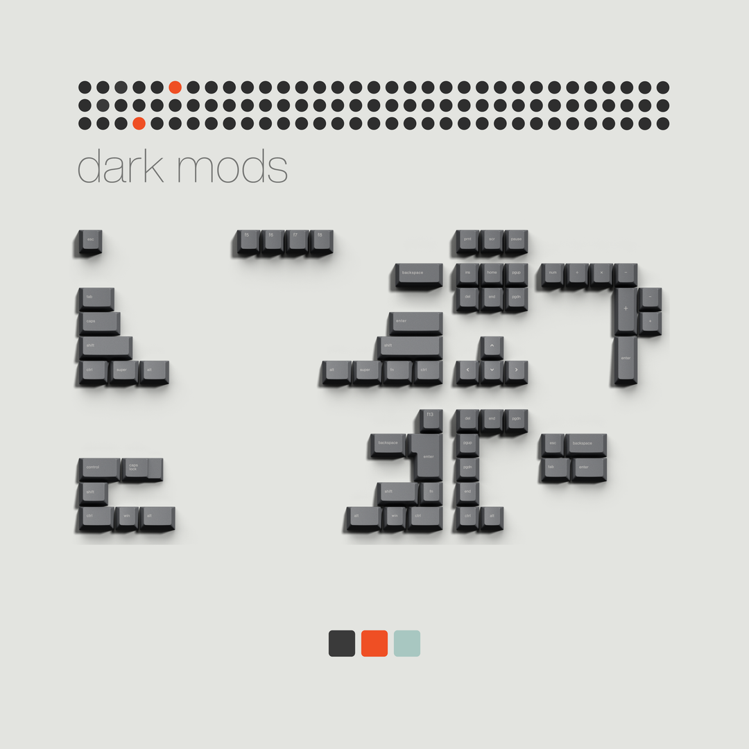 [Pre-order] Abstract Minimal Keycaps