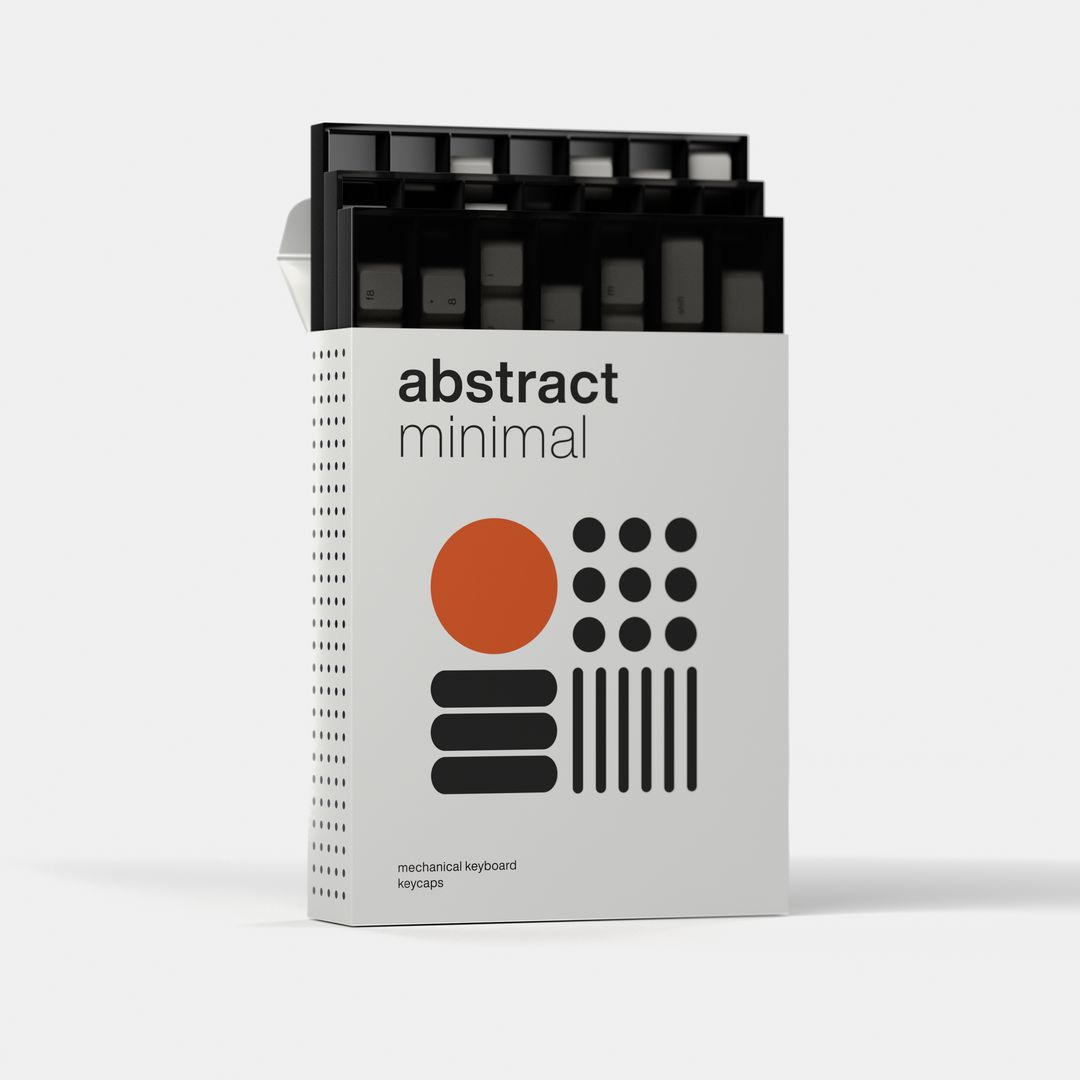 [Pre-order] Abstract Minimal Keycaps