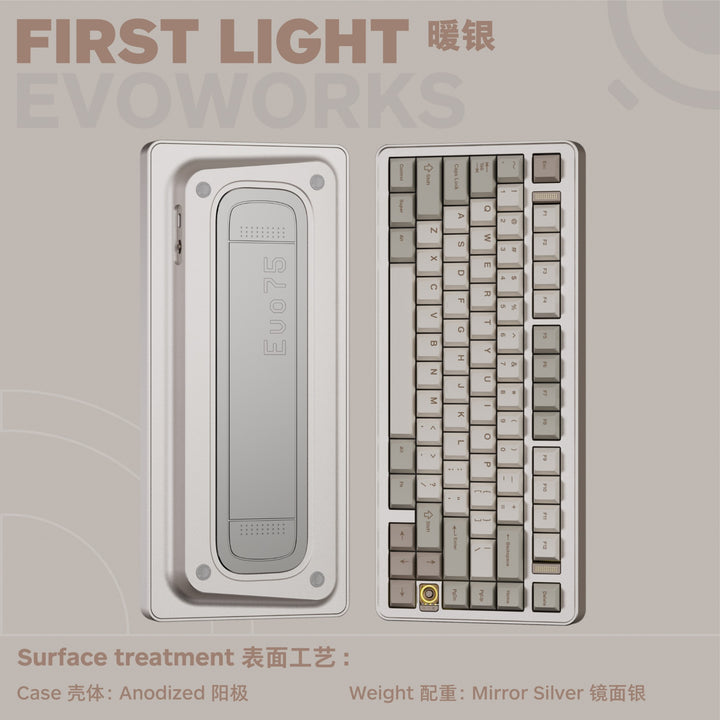 Evoworks - Keyboard - [Pre-order] Evoworks Evo75 75% Mechanical Keyboard - Keebz N Cables