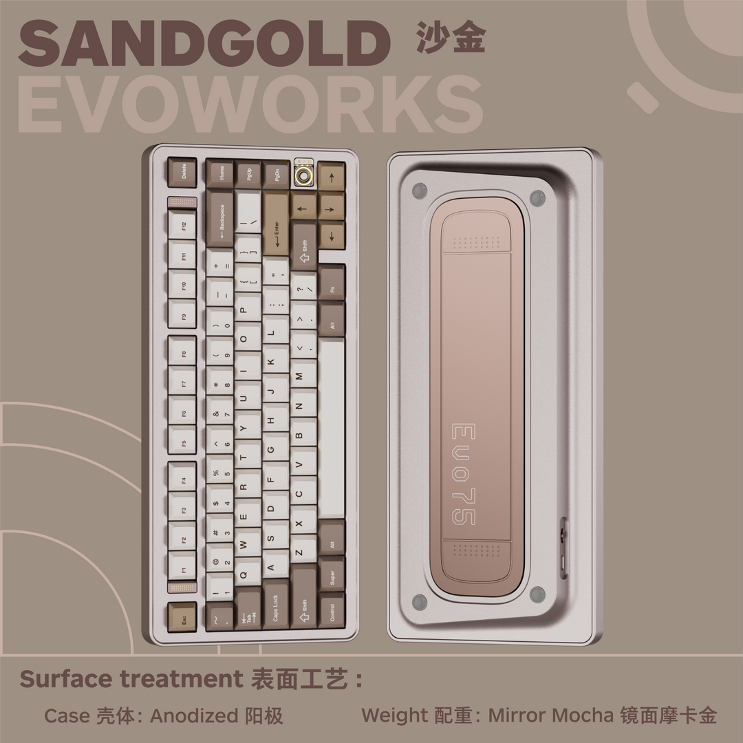 Evoworks - Keyboard - [Pre-order] Evoworks Evo75 75% Mechanical Keyboard - Keebz N Cables