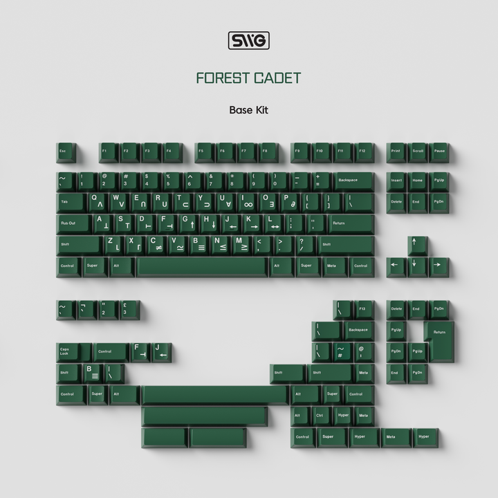 [Group-Buy] SWG Forest Cadet Keycaps