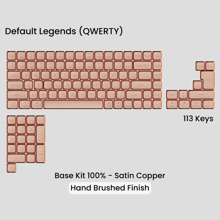 [Group-Buy] Awekeys Low-Profile Metal Keycaps