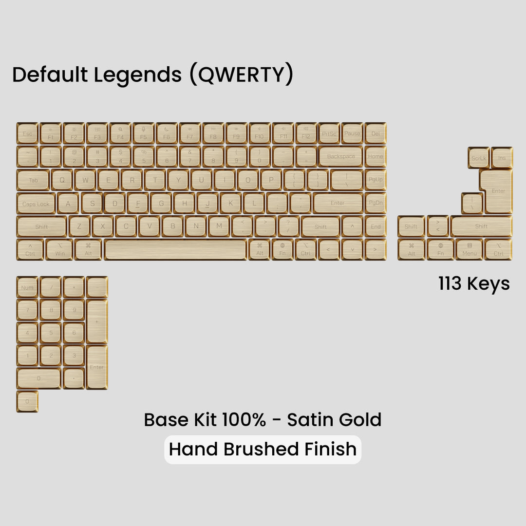 [Group-Buy] Awekeys Low-Profile Metal Keycaps