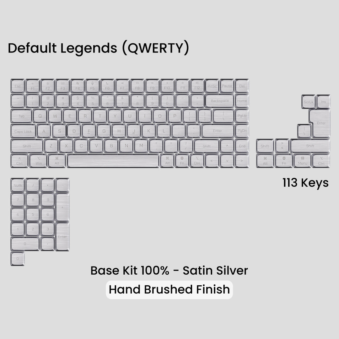 [Group-Buy] Awekeys Low-Profile Metal Keycaps