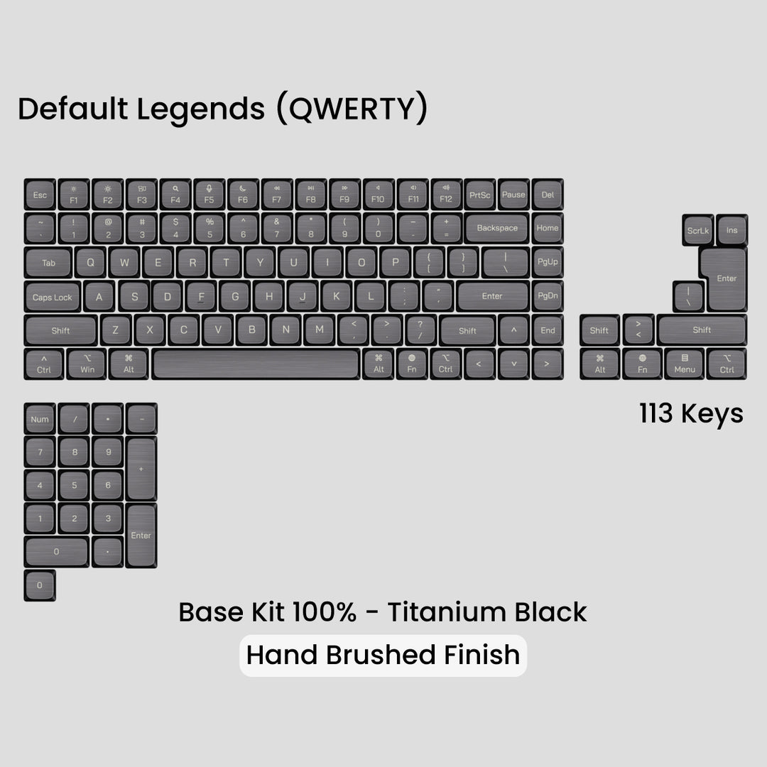 [Group-Buy] Awekeys Low-Profile Metal Keycaps