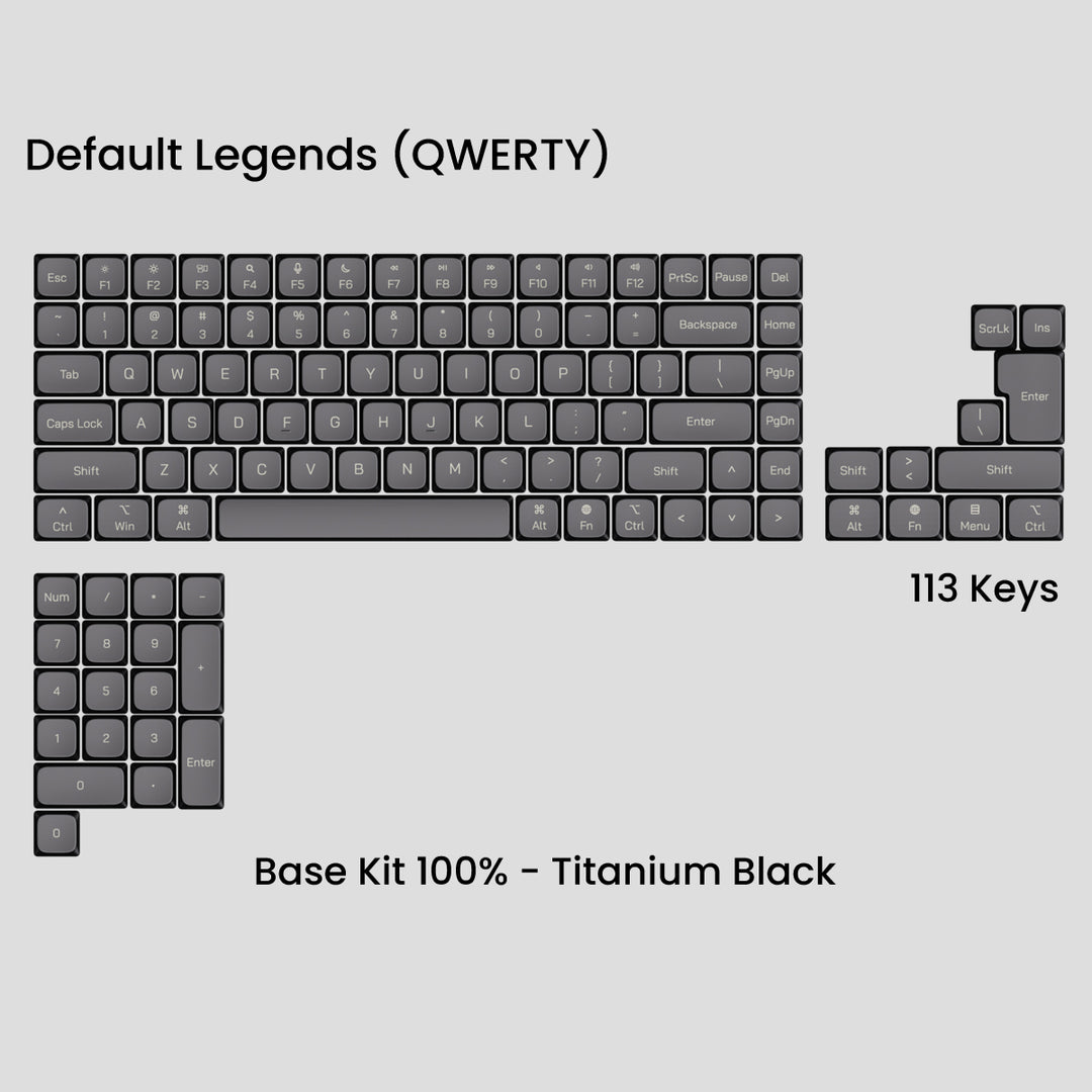 [Group-Buy] Awekeys Low-Profile Metal Keycaps