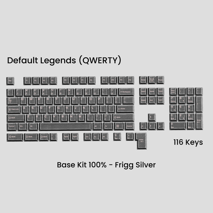 Awekeys - Keycaps - [Group-buy] Awekeys Viking Antique Metal Keycaps - Keebz N Cables