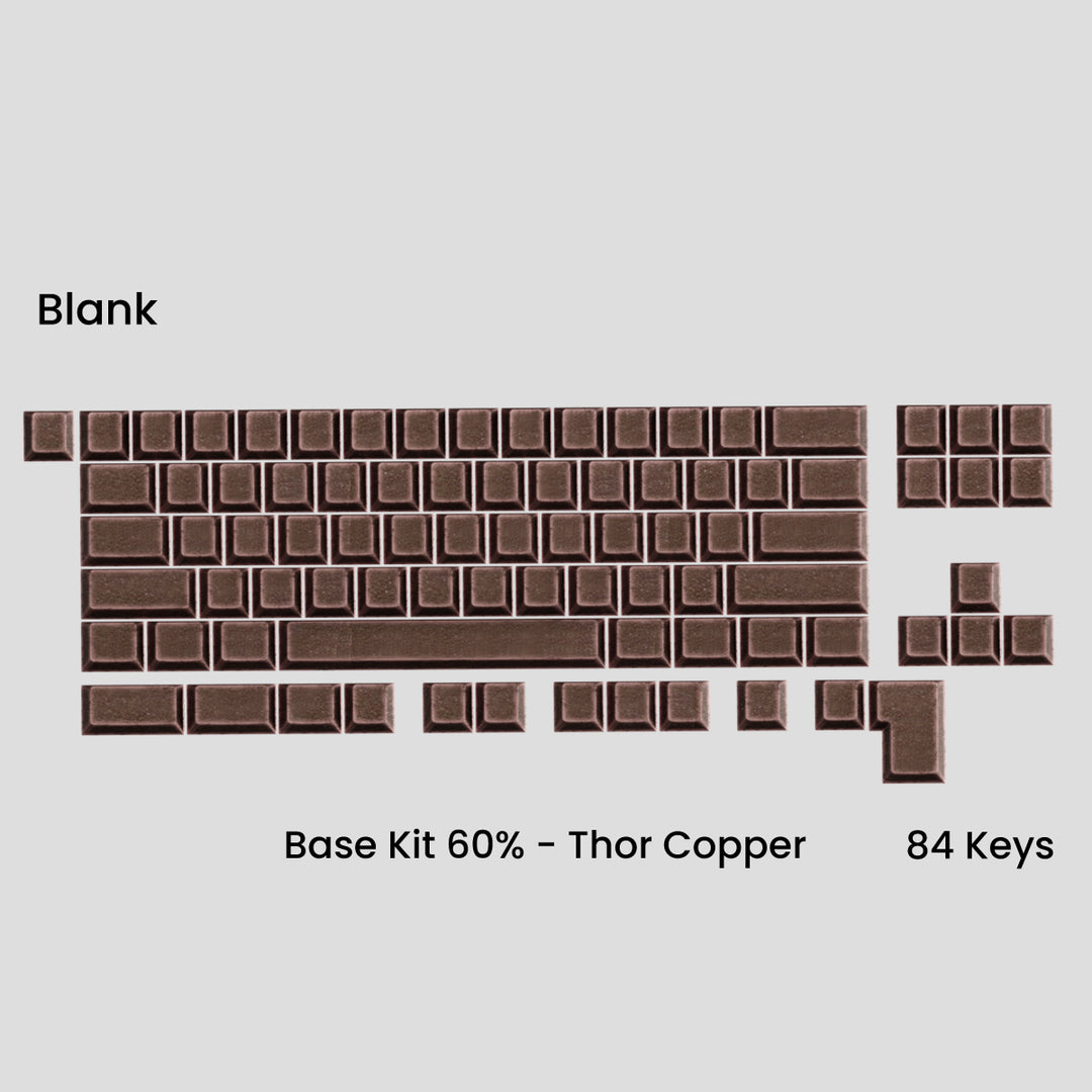 Awekeys - Keycaps - [Group-buy] Awekeys Viking Antique Metal Keycaps - Keebz N Cables