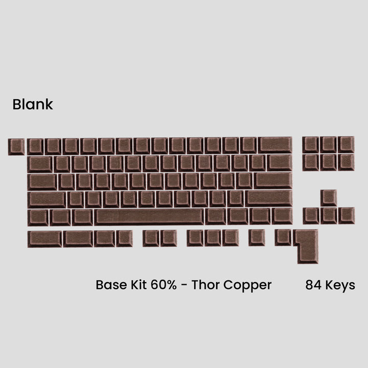 Awekeys - Keycaps - [Group-buy] Awekeys Viking Antique Metal Keycaps - Keebz N Cables