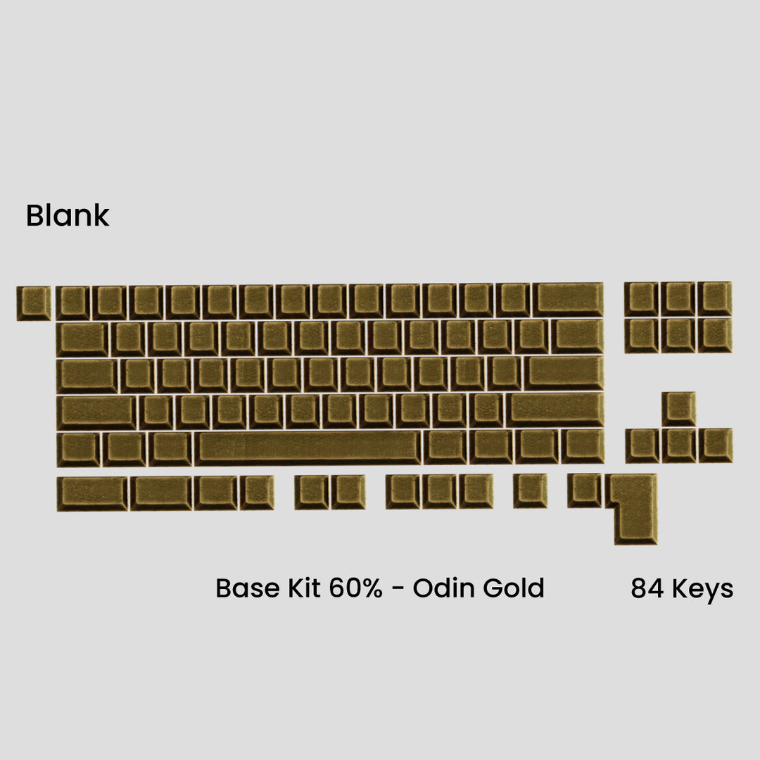 Awekeys - Keycaps - [Group-buy] Awekeys Viking Antique Metal Keycaps - Keebz N Cables