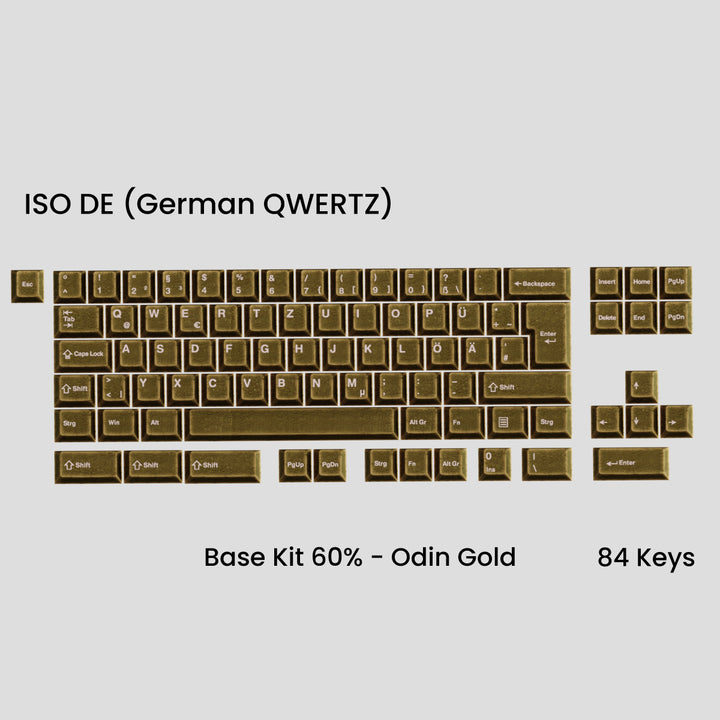 Awekeys - Keycaps - [Group-buy] Awekeys Viking Antique Metal Keycaps - Keebz N Cables