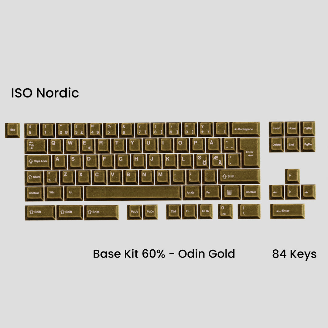 Awekeys - Keycaps - [Group-buy] Awekeys Viking Antique Metal Keycaps - Keebz N Cables