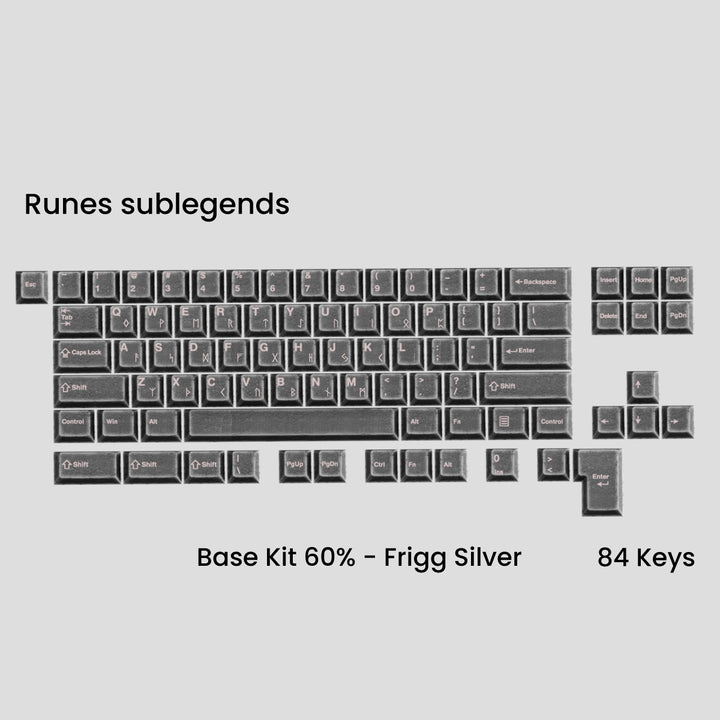 Awekeys - Keycaps - [Group-buy] Awekeys Viking Antique Metal Keycaps - Keebz N Cables