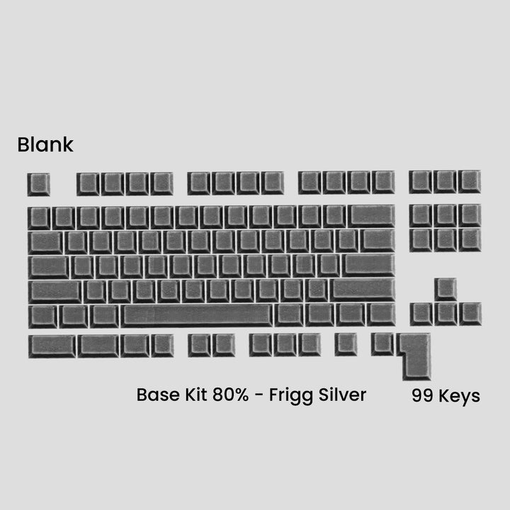 Awekeys - Keycaps - [Group-buy] Awekeys Viking Antique Metal Keycaps - Keebz N Cables