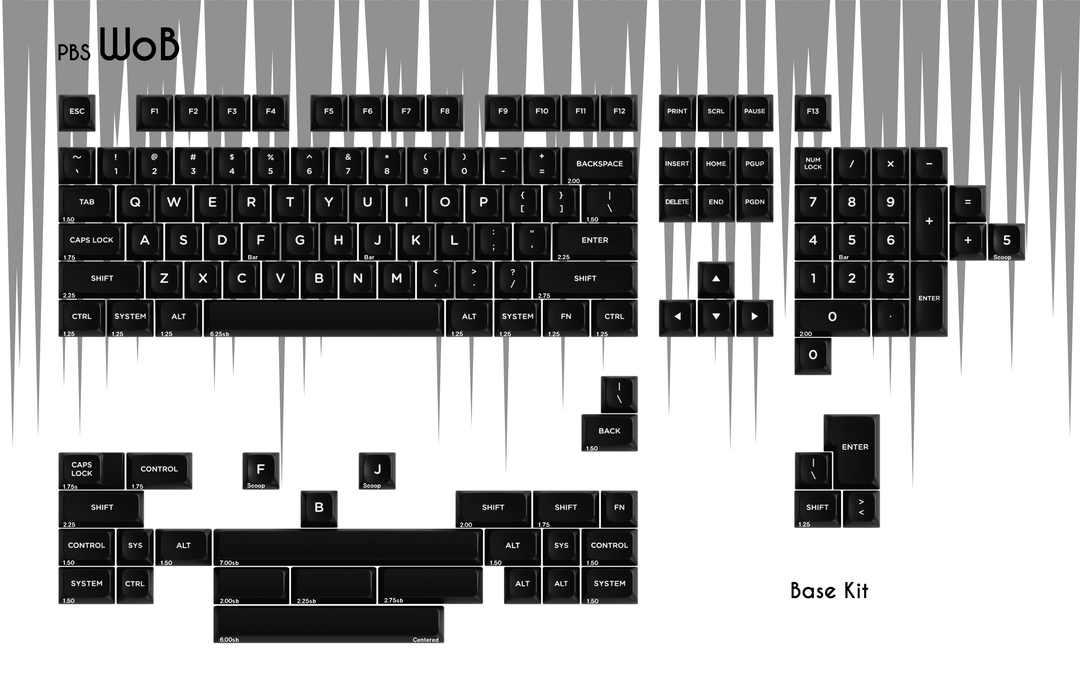 [Group-buy] PBS WoB Keycaps