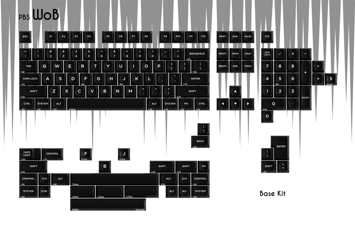 [Group-buy] PBS WoB Keycaps