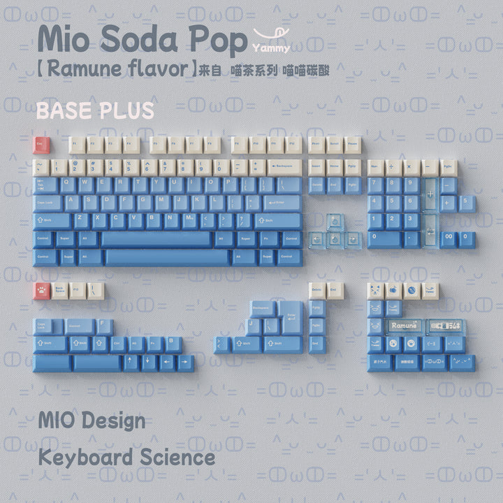 [Pre-Order] Keyboard Science Mio Soda Pop Keycaps