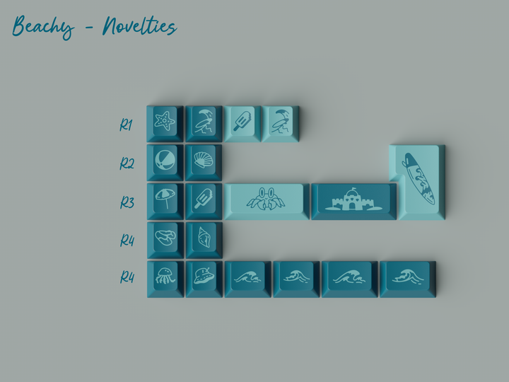GMK - Keycaps - [Group-buy] GMK Just Beachy Keycaps - Keebz N Cables