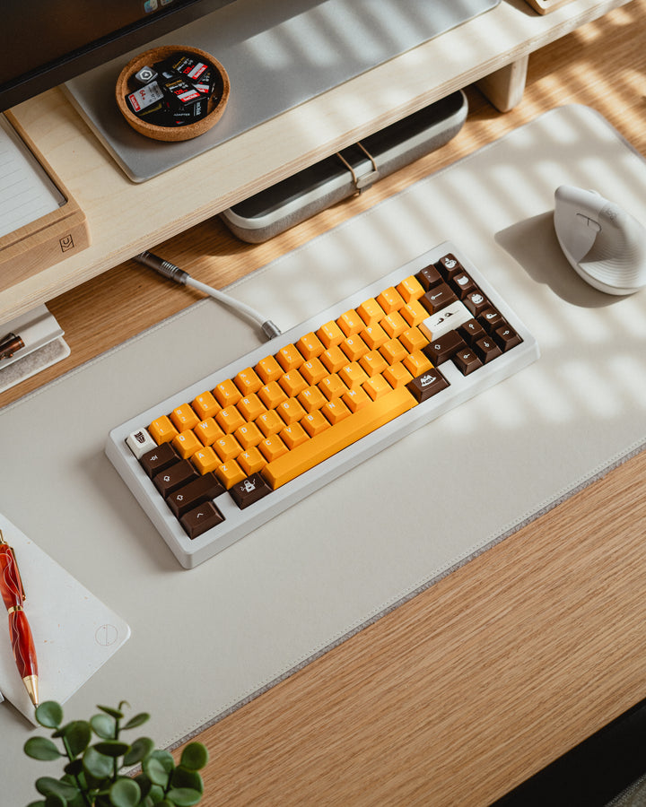 KCH - Keycaps - [Pre-order] KCH Nekoccino Keycaps - Keebz N Cables