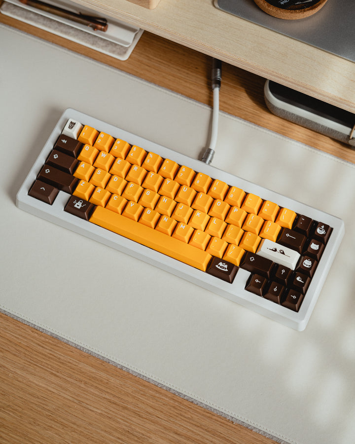 KCH - Keycaps - [Pre-order] KCH Nekoccino Keycaps - Keebz N Cables