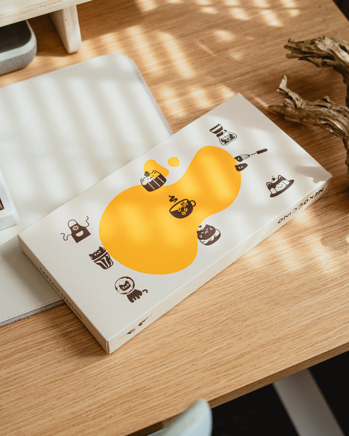 KCH - Keycaps - [Pre-order] KCH Nekoccino Keycaps - Keebz N Cables