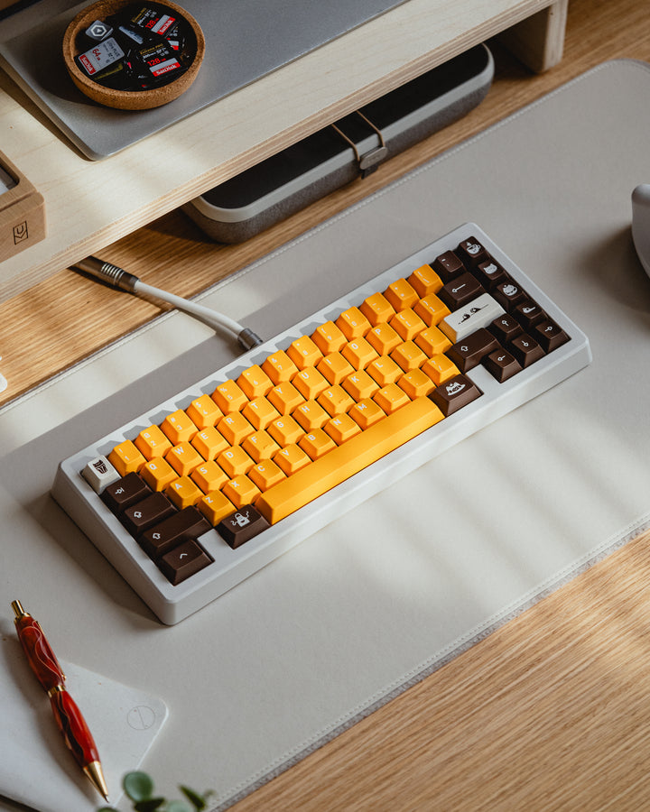 KCH - Keycaps - [Pre-order] KCH Nekoccino Keycaps - Keebz N Cables