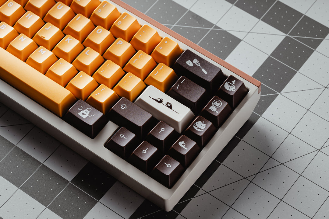 KCH - Keycaps - [Pre-order] KCH Nekoccino Keycaps - Keebz N Cables