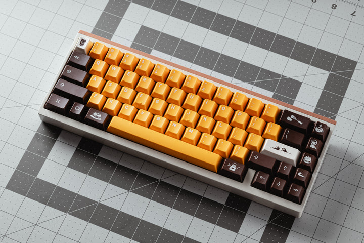 KCH - Keycaps - [Pre-order] KCH Nekoccino Keycaps - Keebz N Cables