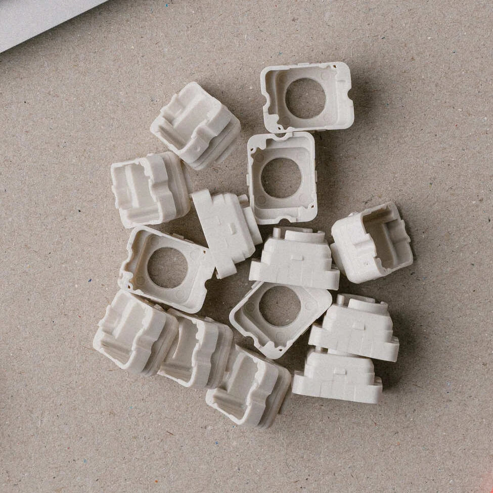 Dynacap 1U Housings - Bone