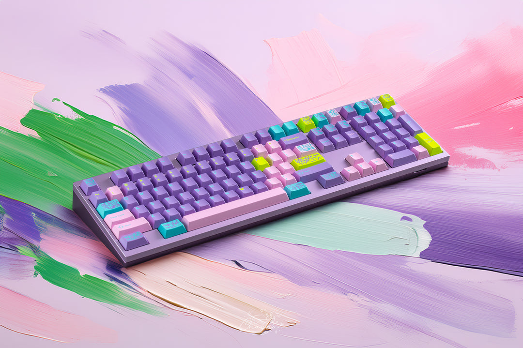 [Pre-Order] KKB Monet Psychedelic Keycaps