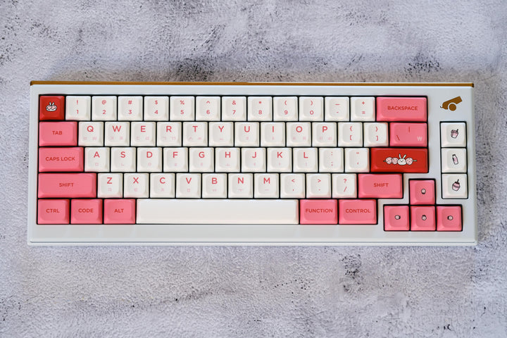 [Pre-order] PBS Strawberry Milk PBT Keycaps