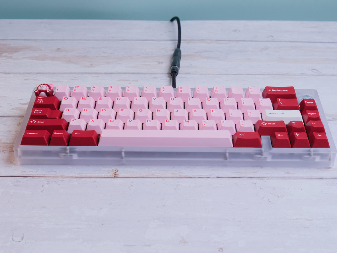 Keebz N Cables - Cables - Triple Black Mechanical Keyboard Straight LEMO Cable - Keebz N Cables