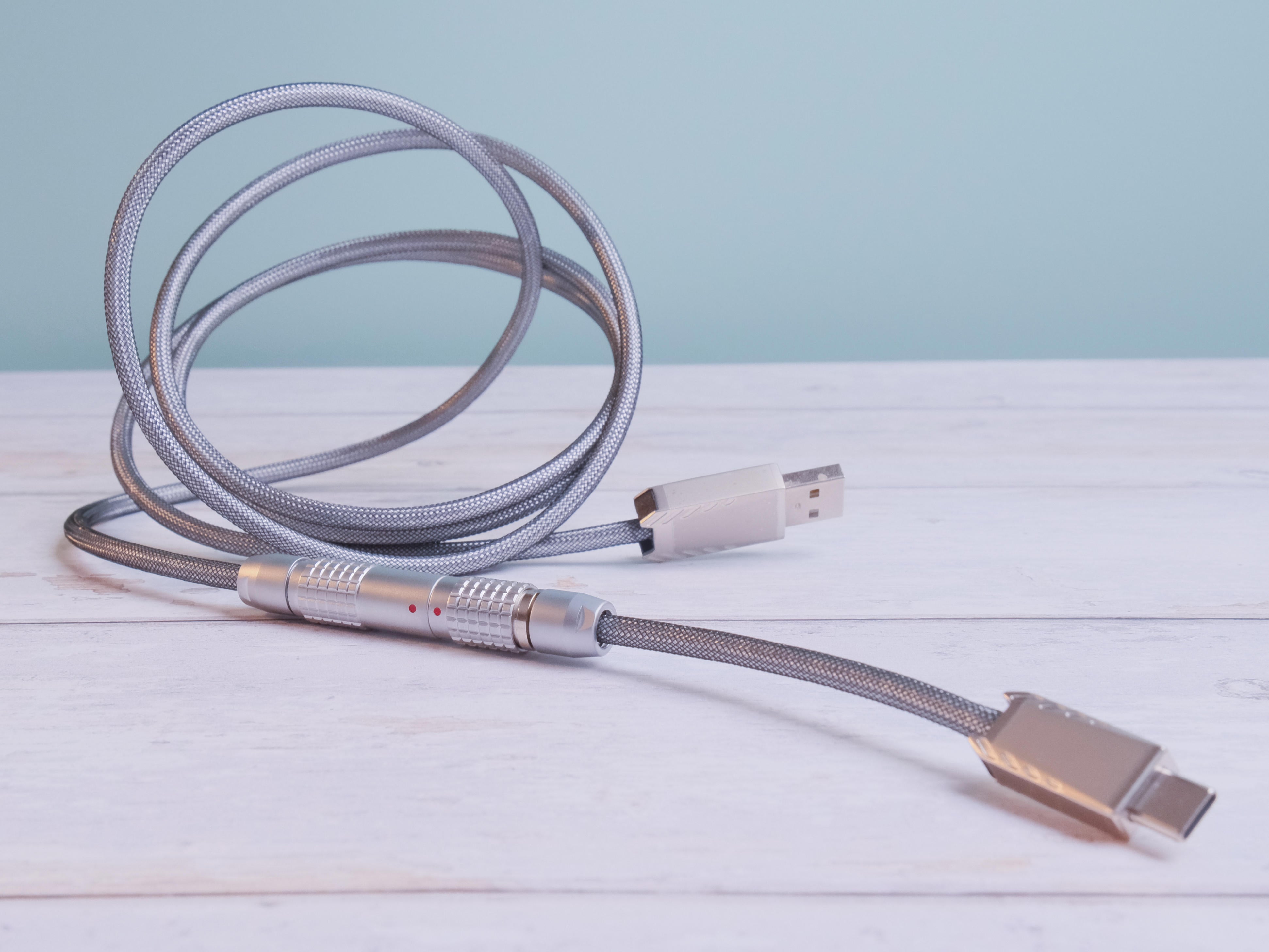 キーボード Keebstuff Lemo usb cable The Original - non-coiled LEMO® cable – Keebstuff