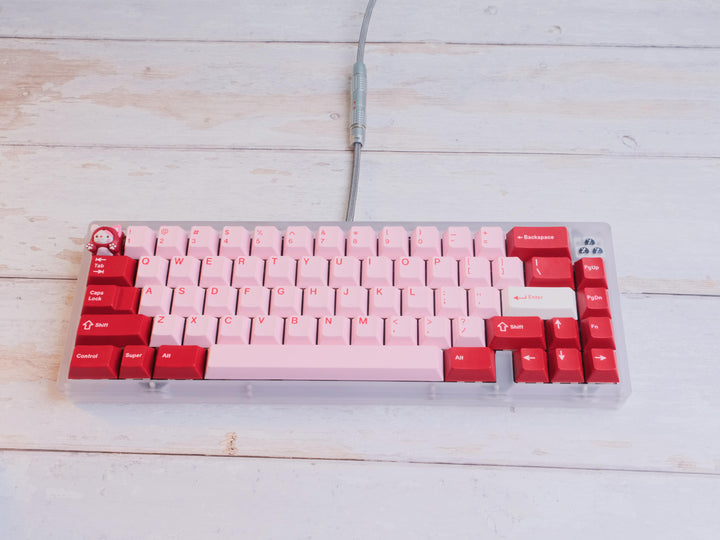 Keebz N Cables - Cables - Silver Mechanical Keyboard Straight LEMO Cable - Keebz N Cables