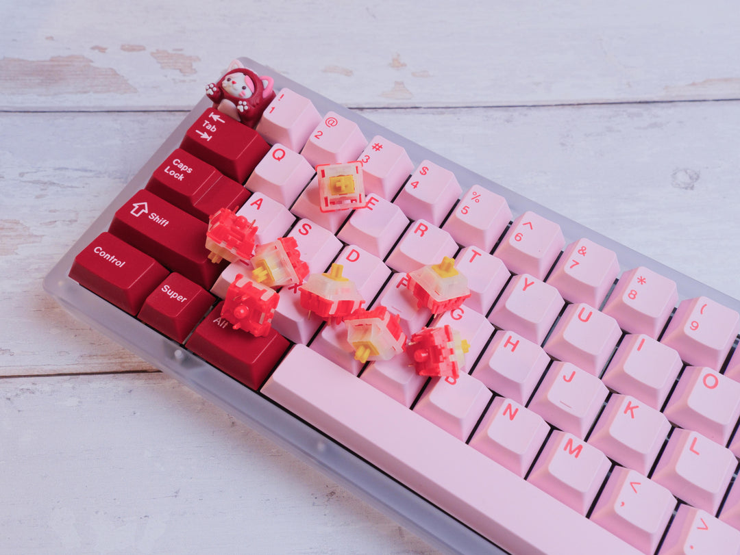 Icey Ice Icey Ice Mango Berry Tactile Switches Keebz N Cables