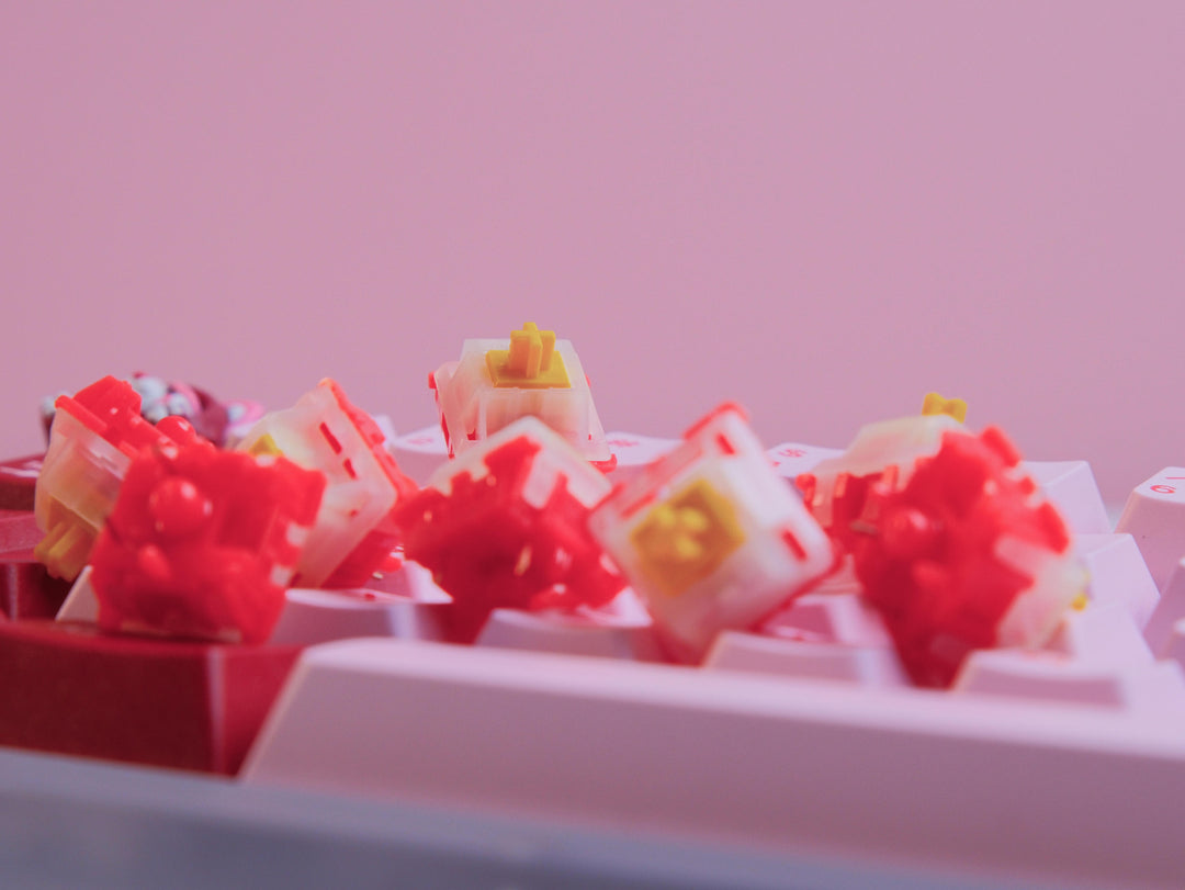 KeebzNCables x clickpig Mountain King 촉각 스위치 