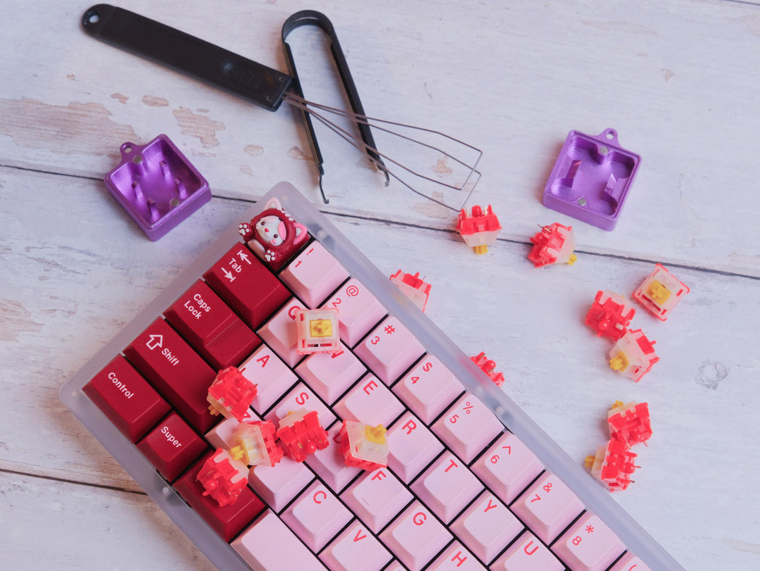 Icey Ice Icey Ice Mango Berry Tactile Switches Keebz N Cables
