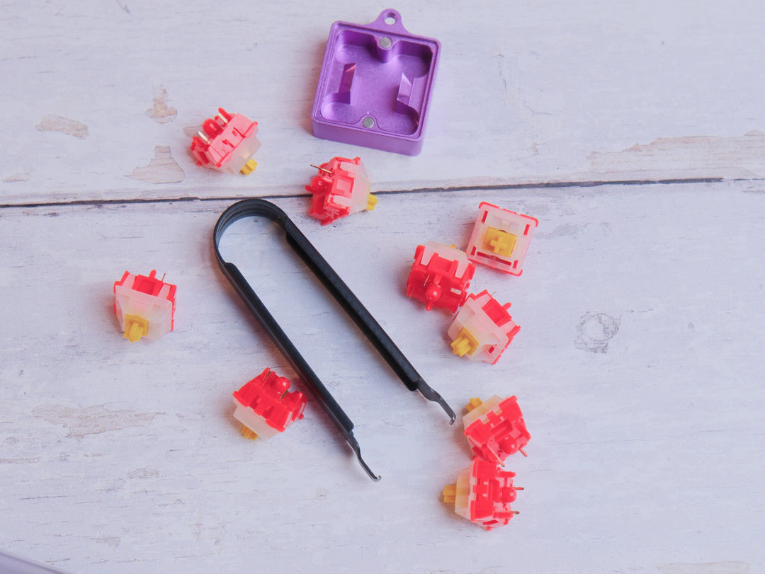 KeebzNCables x clickpig Mountain King 촉각 스위치 