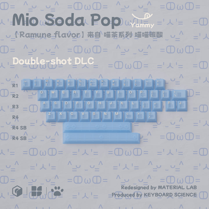 [Pre-Order] Keyboard Science Mio Soda Pop Keycaps
