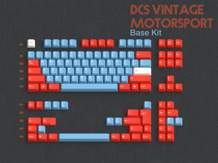 [Group-Buy] DCS Vintage Motorsport Keycaps