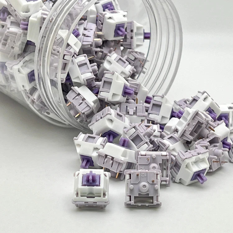 Invokeys Purple Rice Linear Switches Switches
