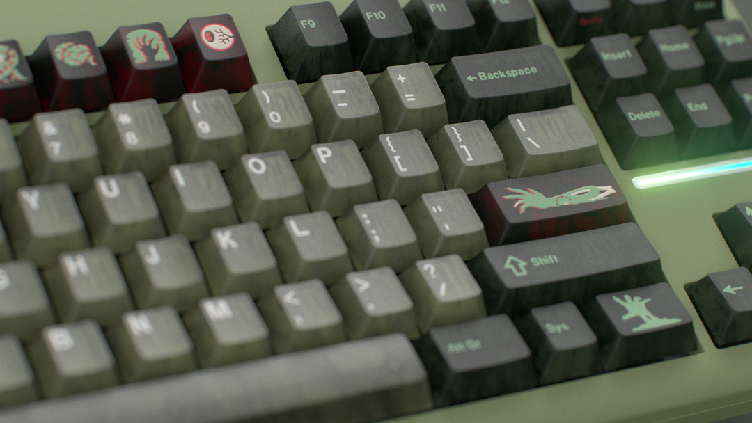[Group-Buy] GMK CYL Zombie Keycaps