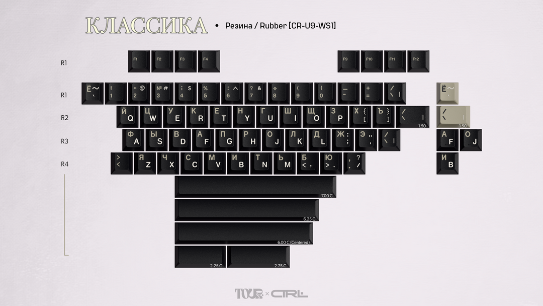 [Group-Buy] GMK классика (Classic) Keycaps