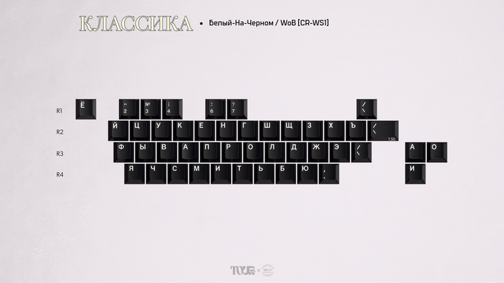[Group-Buy] GMK классика (Classic) Keycaps
